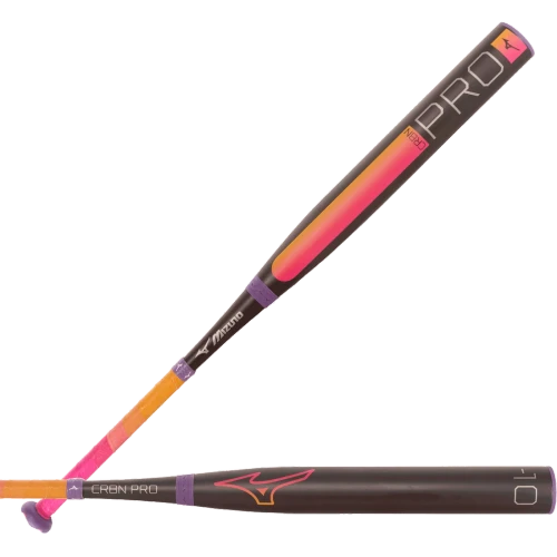 2027 Mizuno CRBN PRO Composite Fastpitch Softball Bat, Two Piece, -10 Drop, 340710