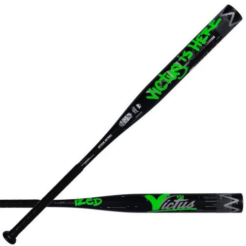 2027 Victus VANDALIZED Black USSSA Slow Pitch Softball Bat, One Piece, 12.25 in Barrel, VSPVD21BU