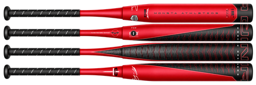 2026 Monsta DNA Comp Series Endloaded Composite USA ASA Slow Pitch Softball Bat, 12 in Barrel, M-CS-DNA
