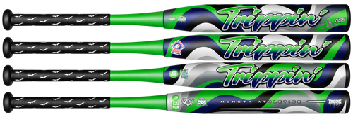 2026 Monsta TRIPPIN' Tanner Gilmore Composite USSSA Slow Pitch Softball Bat, 12.5 in Barrel, M-TPN-TG