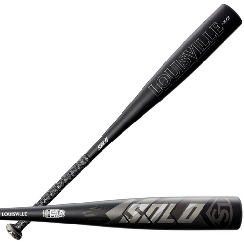 2021 Louisville Slugger Solo Alloy USSSA Senior League Baseball Bat, -10 Drop, 2-3/4 in Barrel, WBL2471010