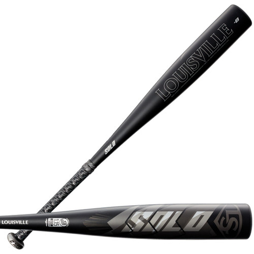 2021 Louisville Slugger Solo Alloy USSSA Senior League Baseball Bat, -8 Drop, 2-3/4 in Barrel, WBL2485010