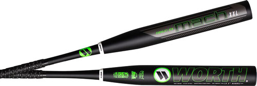 2022 Worth Mach 1 Cobra Jet 428 XXL USSSA Slow Pitch Softball Bat, 13.5 in Barrel, WM22MU