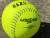 DeMarini RAZZO 12" PRO M USSSA Slowpitch Softballs (Dozen), WTDRZPMC12UB