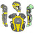 All-Star S7 Axis Elite (Ages 12-16) Two-Tone Catcher's Kit NOCSAE Approved, CKCC1216S7XTT