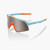 100% S3 Sunglasses Soft Tact Two Tone - HiPER Silver Mirror Lens