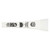 Miken MV-1 Maxload Endloaded Dual-Stamp USSSA ASA Slow Pitch Softball Bat, 13.0 in Barrel, MPMV-WHITE