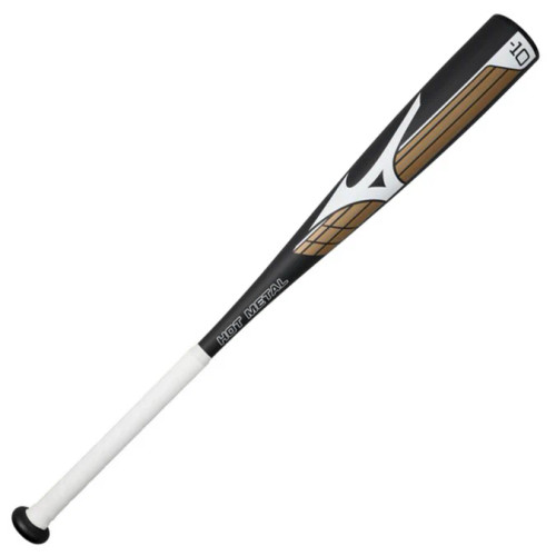 2026 Mizuno Hot Metal Alloy USSSA Youth Baseball Bat, -10 Drop, 2