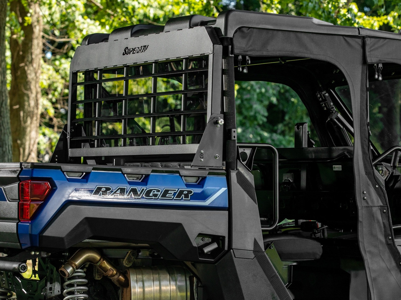 Headache Rack Bucket Polaris Ranger XP Kinetic Headache Cargo Rack | Trailworx UTV