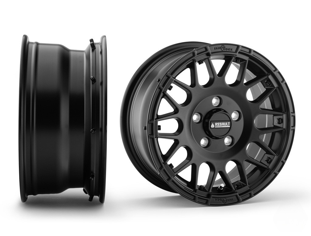Standard XT Warrior Tires 30x10x15 on 15x7 Assault Industries Hellfire ...