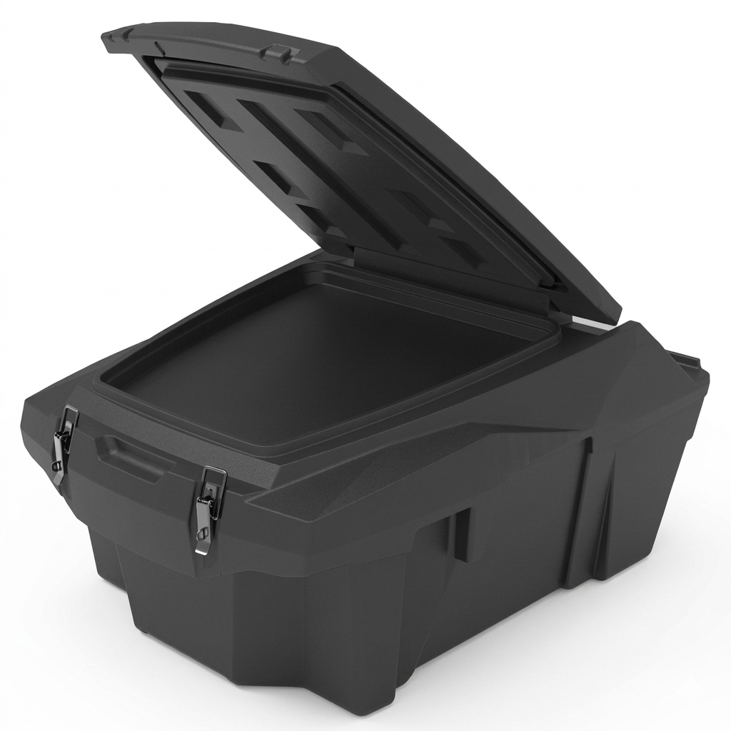 Polaris Rzr Storage Containers 42-gallon cargo box for Polaris RZR XP 1000. Rotomolded polyethylene ...
