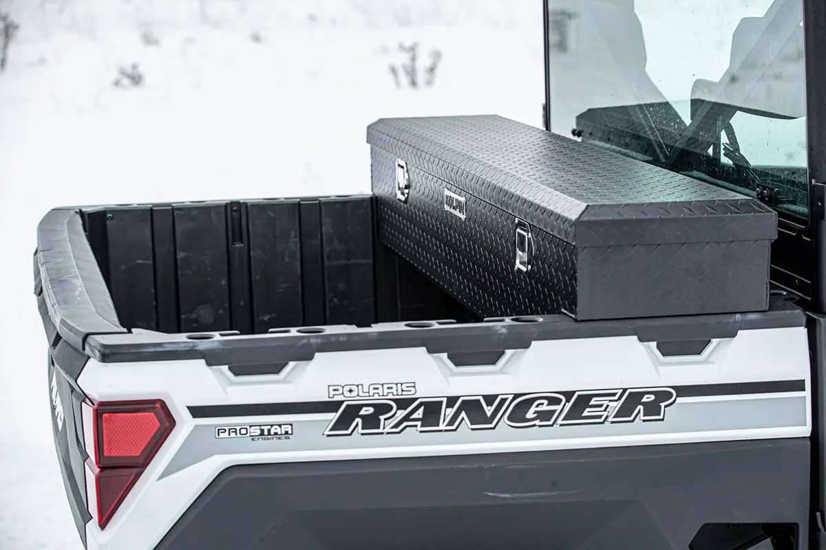 Polaris Ranger UTV Aluminum Bed Tool Box
