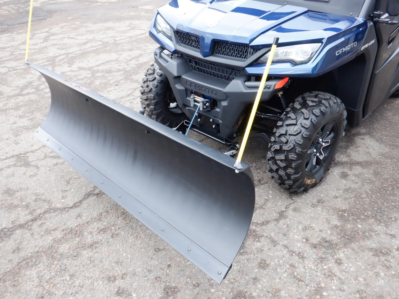 Kolpin Conqueror Front-Connect UTV Snow Plow Push Frame