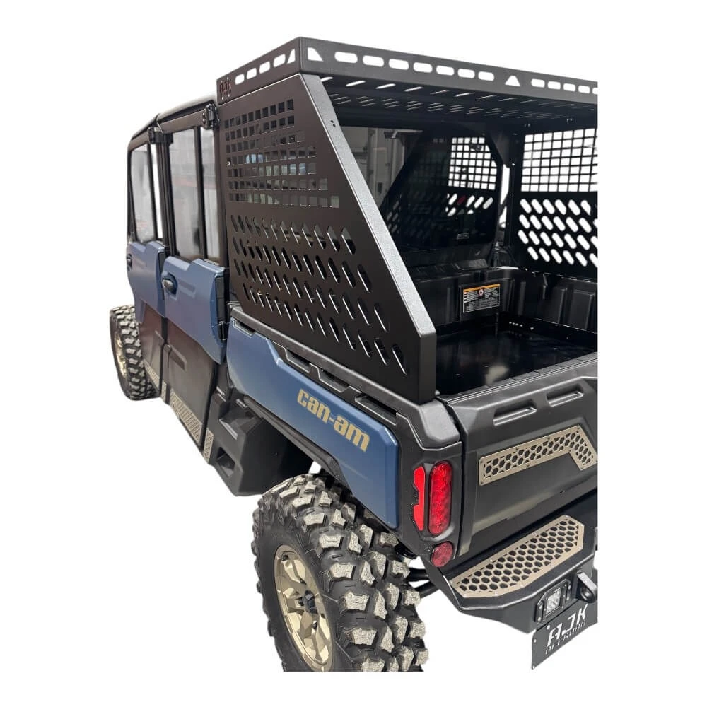 Can-Am Defender HD10-HD11 Tall Bed Rack with Hatchback Enclosure