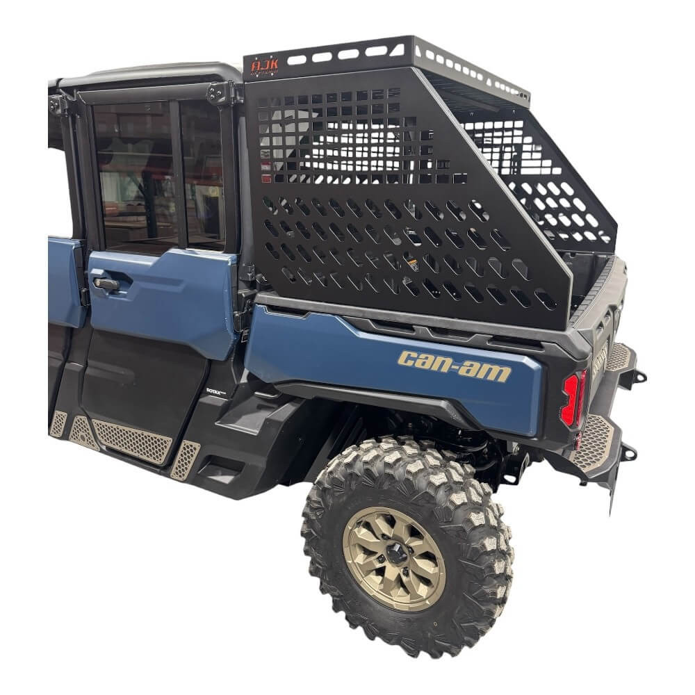 Can-Am Defender HD10-HD11 Tall Bed Rack with Hatchback Enclosure