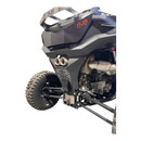 CFMOTO ZFORCE Z10 Steel Exhaust Cover with Silver Accent