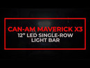 12" LED Single-Row Light Bar