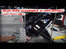 Honda Pioneer 1000 High Clearance 1.5" Offset Rear A-Arms