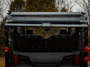 Honda Pioneer 1000-5 Rear Flip Windshield - Honda Pioneer 1000-5 Rear Windshield - Standard Polycarbonate - Light Tint