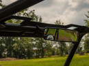 Kawasaki 17" Curved Rear View Mirror - 17" Curved Rear View Mirror with 1.75" Clamps