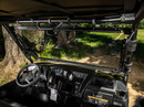 Kawasaki Mule Pro Scratch Resistant Flip Windshield