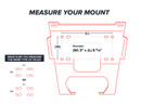 Kawasaki Teryx Winch Mounting Plate
