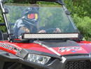 Polaris RZR 30" Light Bar Mounting Bracket - Flush to Hood