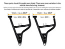 Polaris RZR 4 900 High-Clearance Front A-Arms