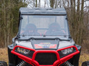 Polaris RZR 900 Flip Down Windshield - Polaris RZR 1000 Flip Down Windshield straight on view