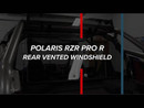 Polaris RZR Pro R Rear Vented Windshield