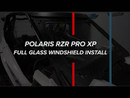 Polaris RZR PRO XP Glass Windshield