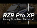 Polaris RZR PRO XP Heavy-Duty Nerf Bars