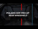 Polaris RZR PRO XP Rear Windshield