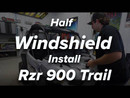 Polaris RZR Trail 900 Half Windshield