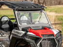 Polaris RZR XP 1000 & XP 4 1000 Flip Down Glass Windshield, DOT Laminated, Wiper and BreezeRite Vent