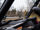 Polaris RZR XP 1000 & XP 4 1000 Flip Down Windshield, Hard-Coated 1/4" Polycarbonate, No Drill - Polaris RZR 1000 Flip Down Windshield view from inside.