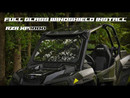 Polaris RZR XP 1000 & XP 4 1000 DOT Glass Windshield with Wiper and Vent, Light Tint