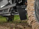 Polaris RZR XP 1000 & XP 4 1000 Rear Trailing Arm Mud Flaps, 1/8" LDPE, Bolt-On