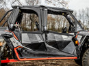 Polaris RZR XP 4 Turbo Soft Upper Doors, Pel-Tek Polyester, Roll-Up Clear Vinyl Windows, Optional Rear Windshield