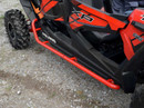 Polaris RZR XP 4 Turbo Rock Sliding Nerf Bars, 1.75" Steel Tube, Bolt-On, Powder Coated