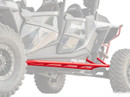 Polaris RZR XP 4 Turbo Tree Kickers, 1.75" Steel Tube Nerf Bars, Cross-Braced, Rear Wheel Protection