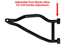Polaris RZR XP 900 High Clearance 1.5" Forward Offset A-Arms