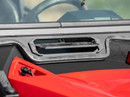 Polaris RZR XP Turbo & XP 4 Turbo Flip Down Glass Windshield, DOT Laminated Glass, Steel Frame, Manual Wiper