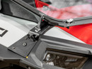 Polaris RZR XP Turbo & XP 4 Turbo Flip Down Glass Windshield, DOT Laminated Glass, Steel Frame, Manual Wiper