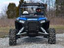 Polaris RZR XP Turbo & XP 4 Turbo Flip Windshield, 3 Positions, Hard-Coated 1/4" Polycarbonate, USA Made - Polaris RZR 900 / 1000 Scratch Resistant Flip Windshield