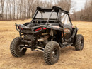 Polaris RZR XP Turbo & XP 4 Turbo Rear Vented Windshield, BreezeRite 3-Position Vent, Light Tint