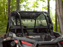 Polaris RZR XP Turbo & XP 4 Turbo Rear Windshield, 1/4" Polycarbonate, Clear, Tint or Hard-Coated