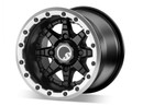 Sticky XT Warrior Tires 34x10x14 on 14x10 Healy Lock Series Beadlock Wheels 4/137 Pattern