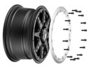 Sticky XT Warrior Tires 34x10x14 on 14x7 Healy Lock Series Beadlock Wheels 4/137 Pattern