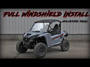 Yamaha Wolverine X2 1000 Scratch-Resistant Full Windshield
